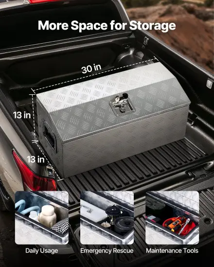 VEVOR Heavy Duty Aluminum Truck Bed Tool Box
